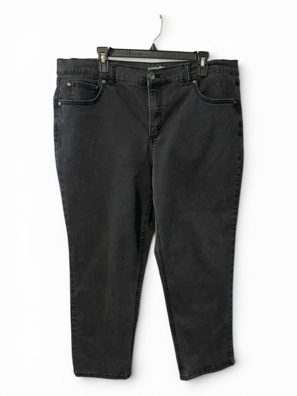 Terra & Sky Black Jeans Petit Straight 20WP - Picture 3 of 7